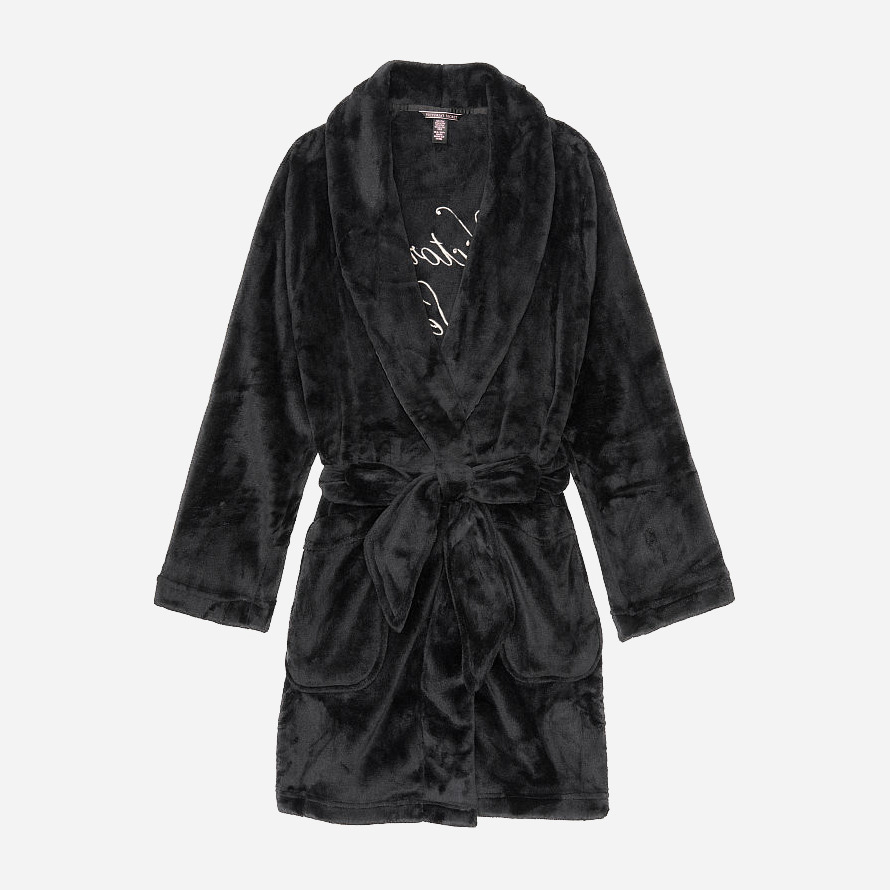 

Халат Victoria's Secret 125228441 / Черный, Халат Victoria's Secret 125228441 M/L Черный
