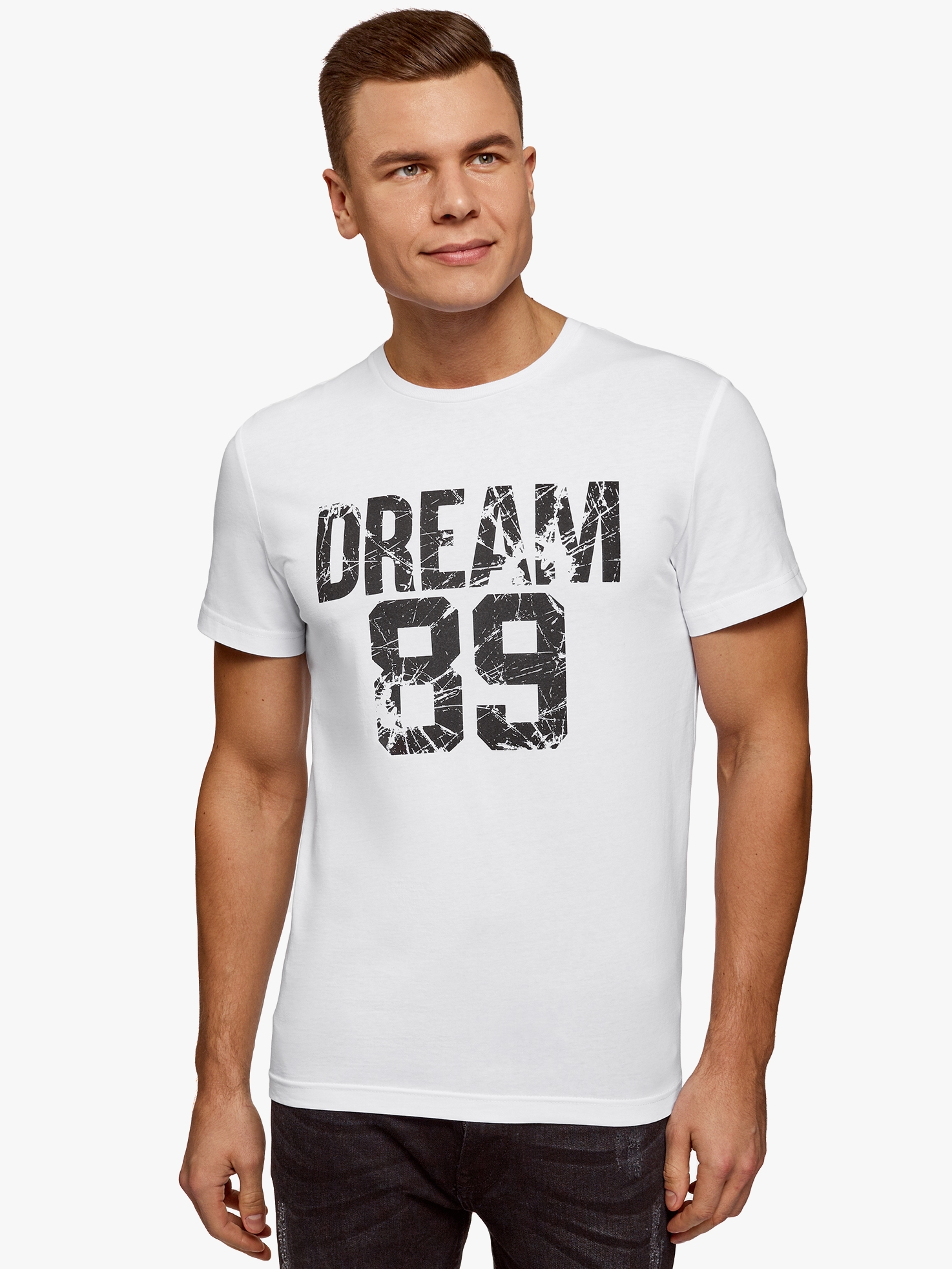 

Футболка Оodji 5L641001I-14/44135N/1029P XXL Белая
