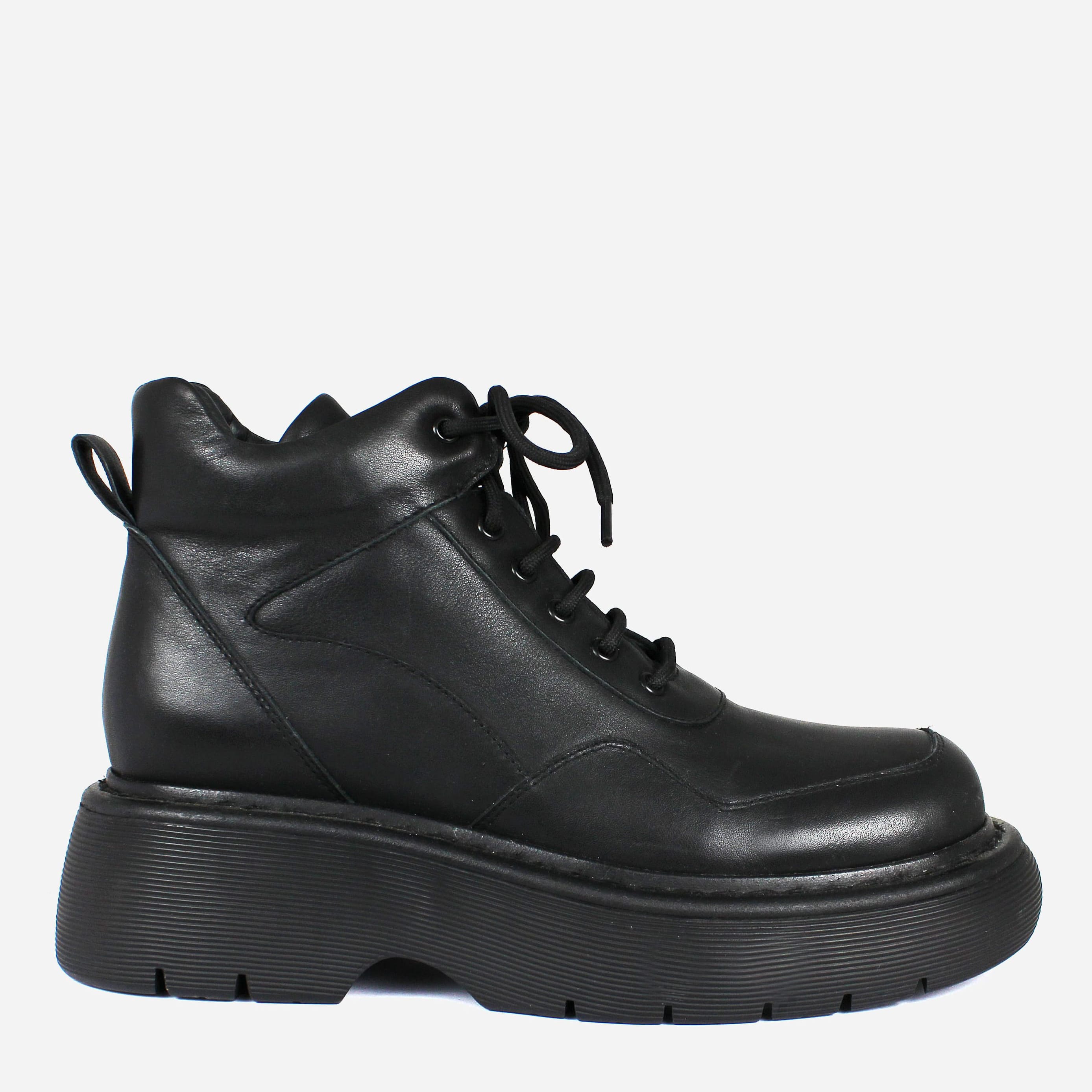 Акція на Жіночі черевики низькі Big Rope BZ266-3M-A 36 (23 см) Чорні від Rozetka