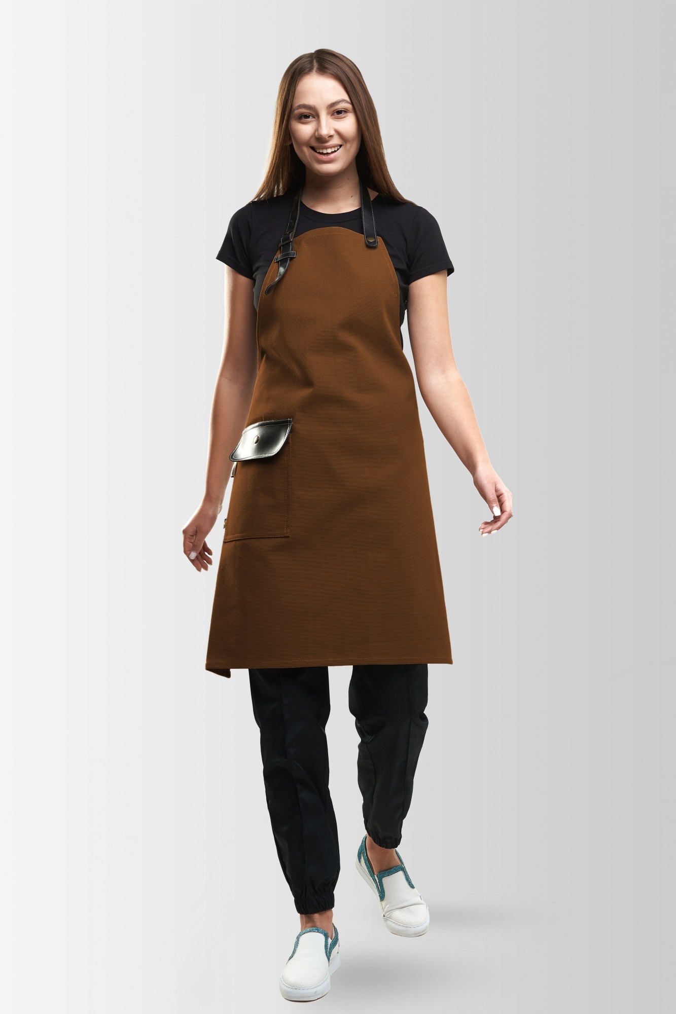 

Фартук Vsetex Jackson Canvas Коричневый