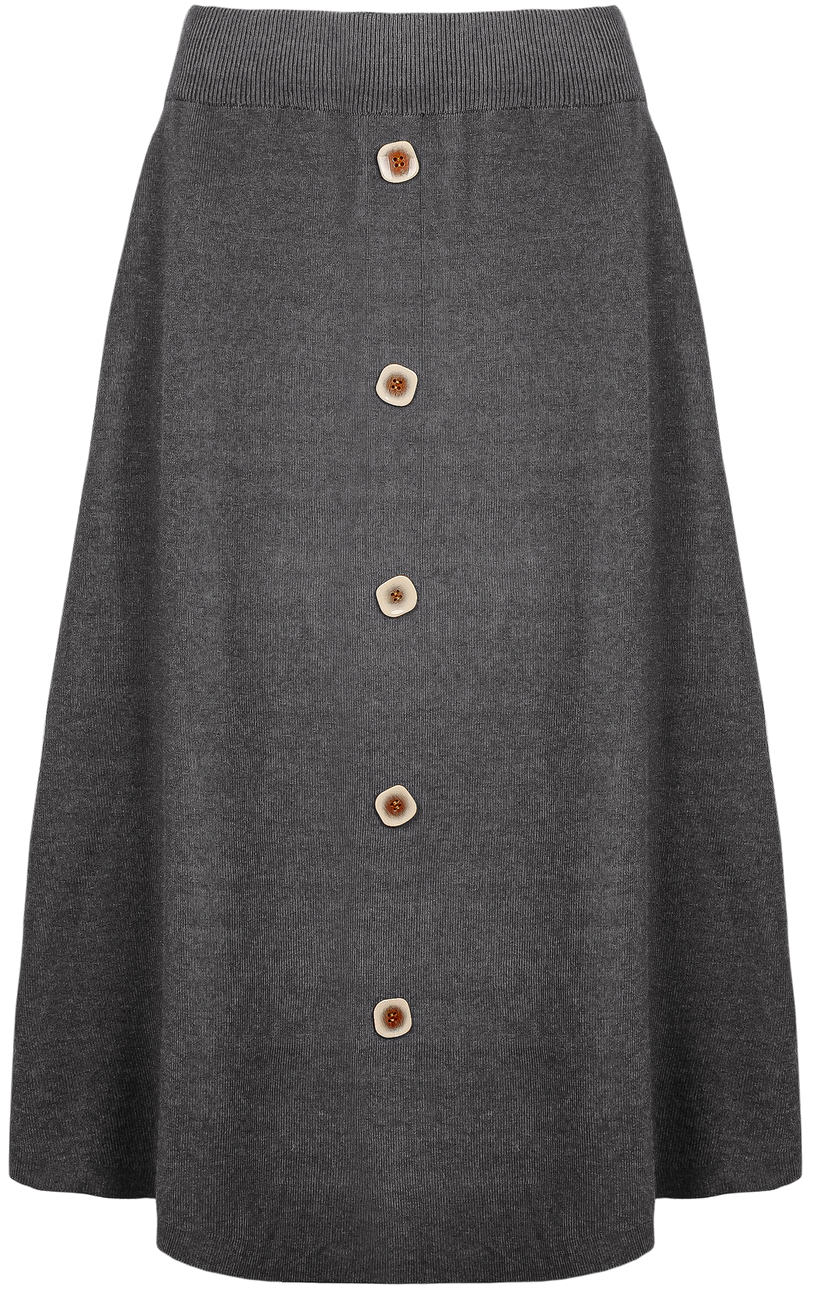 

Юбка Anna Pepe AP 80535-2 / Серый, Юбка Anna Pepe AP 80535-2 M/L Серый