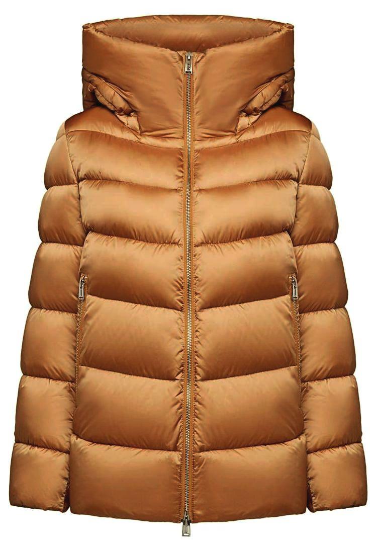 

Пуховик женский ADD AD 550 44 горчичный