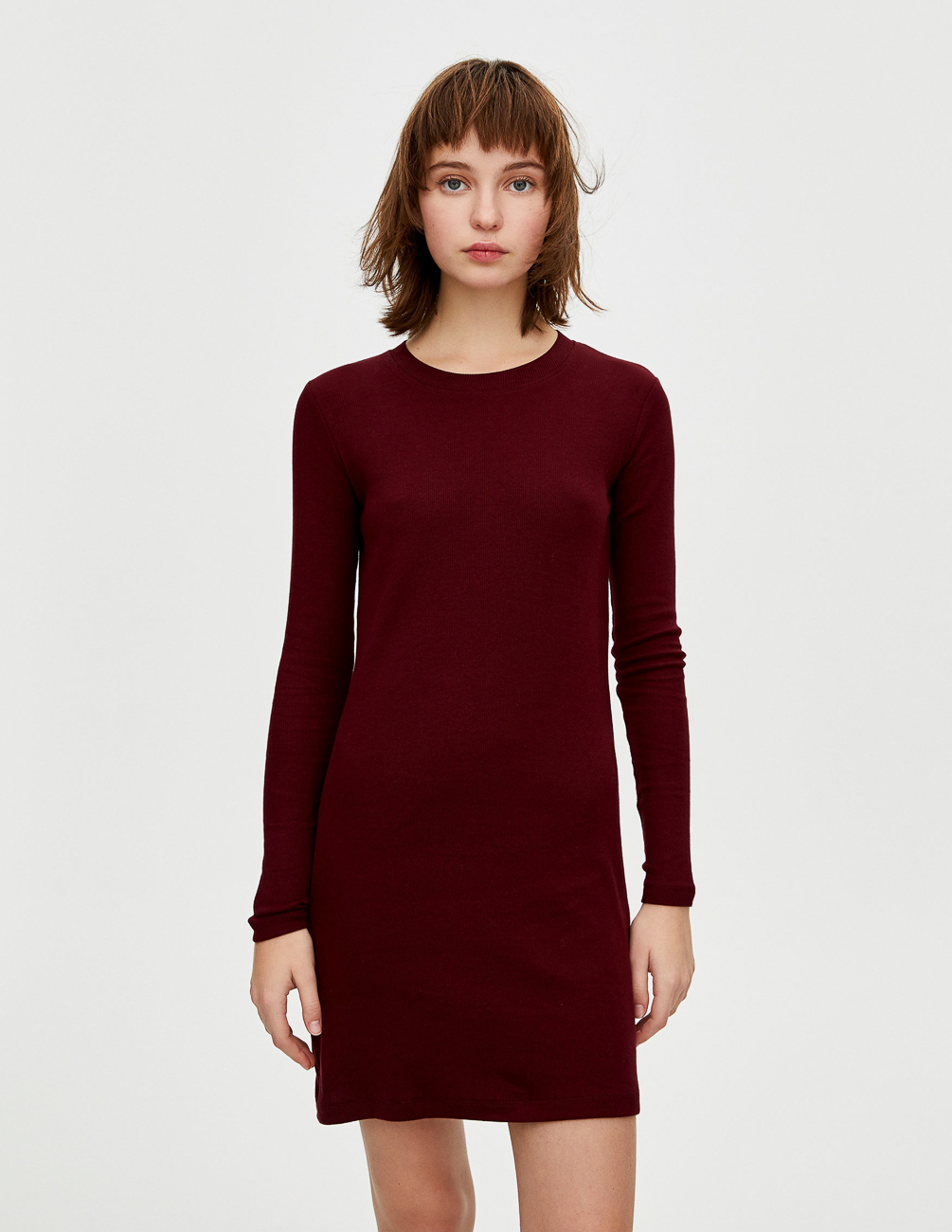 

Платье PULL & BEAR Ж1080441 (5390/302/605) цвет бордовый, Платье PULL & BEAR Ж1080441 (5390/302/605) цвет бордовый S