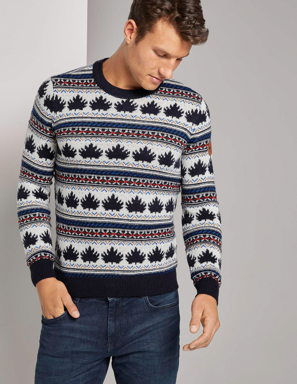 

Свитер Tom Tailor М0117157 цвет разноцветный XXL