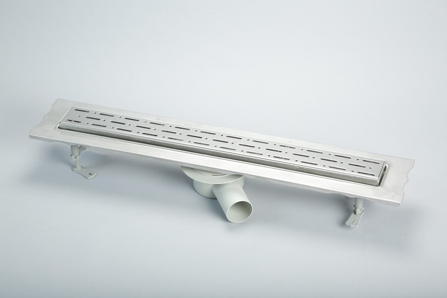 

Душевой канал с горизонтальным фланцем Maxiflow Elit Legal 360 60 см решетка "Дождь" 4043.00360K.060.1