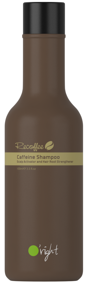 Акция на Органический стимулирующий шампунь O'right Caffeine против выпадения и для ускорения роста волос с кофеином 100 мл (14101011A) (4712782264698) от Rozetka UA