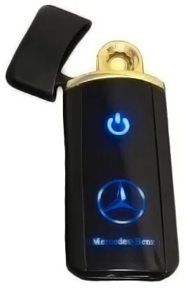 

USB Зажигалка спиральная Lighter HF 18 5405 Черная