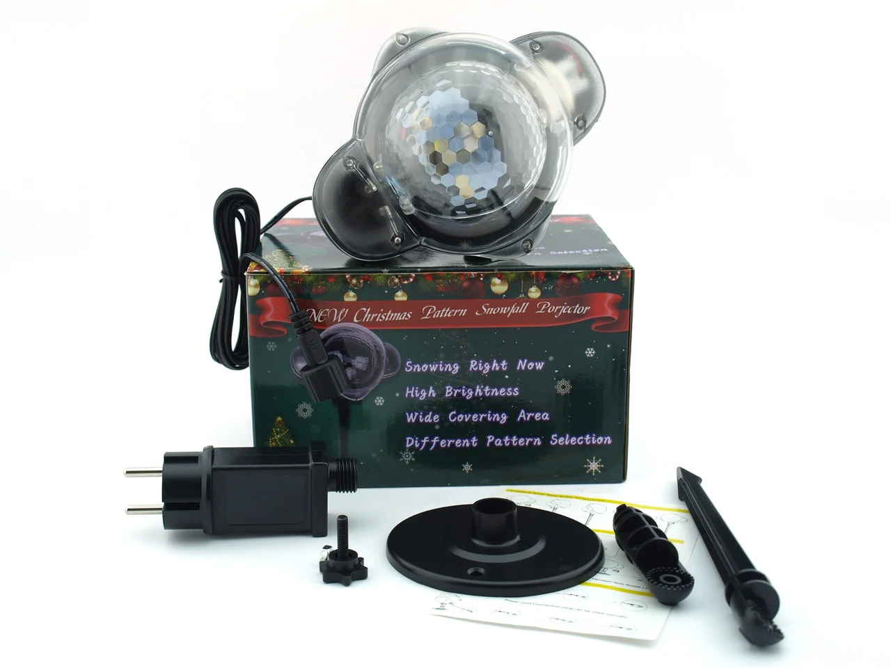 

Проектор уличный Snowfall Progector WL-808 дискошар