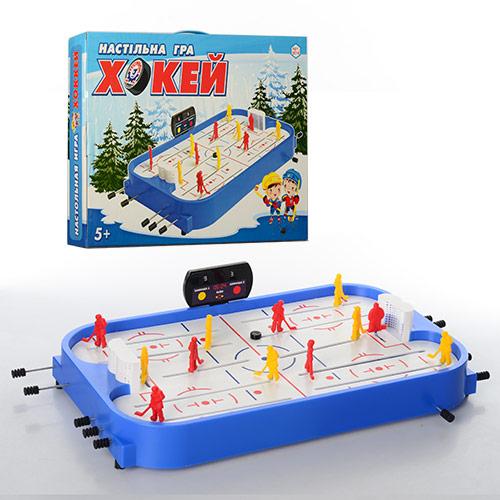 

Настольная игра - Хоккей 12 игроков, ворота, табло, игровое поле.