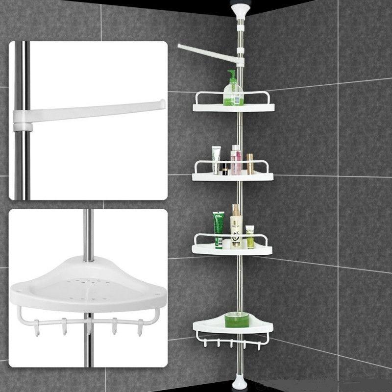 

Угловая полка для ванной Multi Corner Shelf GY-188, 4 уровня 2.6 м
