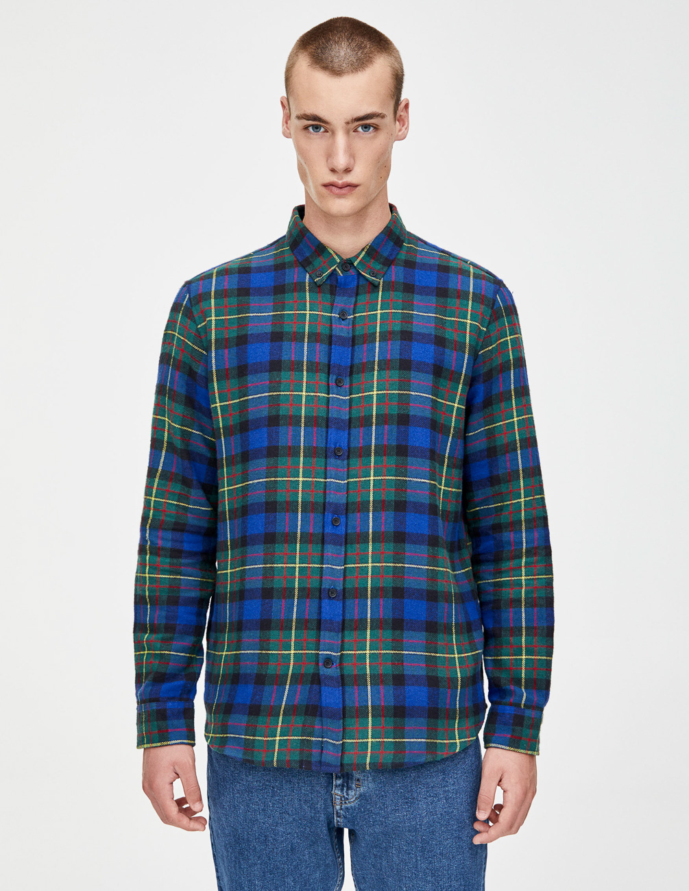 

Рубашка д/р PULL & BEAR М0117949 (9474/536/500) цвет разноцветный, Рубашка д/р PULL & BEAR М0117949 (9474/536/500) цвет разноцветный M
