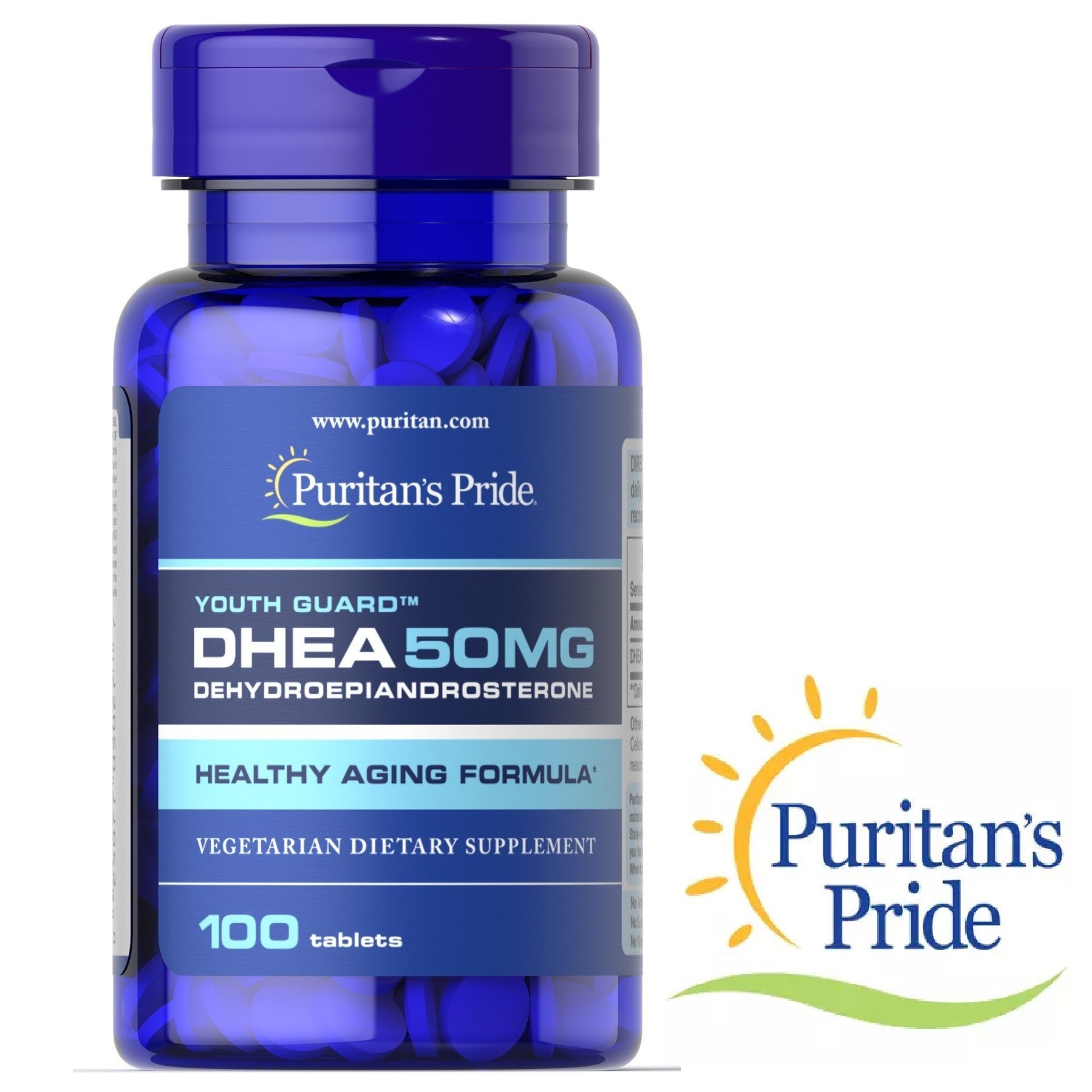 

Гормон для мужчин Puritan's Pride DHEA 50 мг 100 таблеток 1036