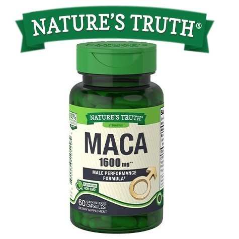 

Натуральная добавка Nature's Truth MACA Мака 1600 мг 60 капсул 1392