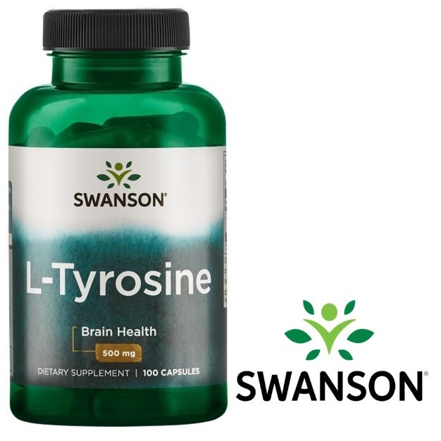 

Аминокислота Swanson L-Tyrosine (L-тирозин) 500 мг 100 капсул 1346