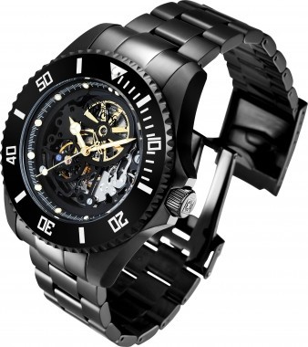 

Швейцарские мужские наручные часы Invicta Pro Diver Automatic 33799 скелетон