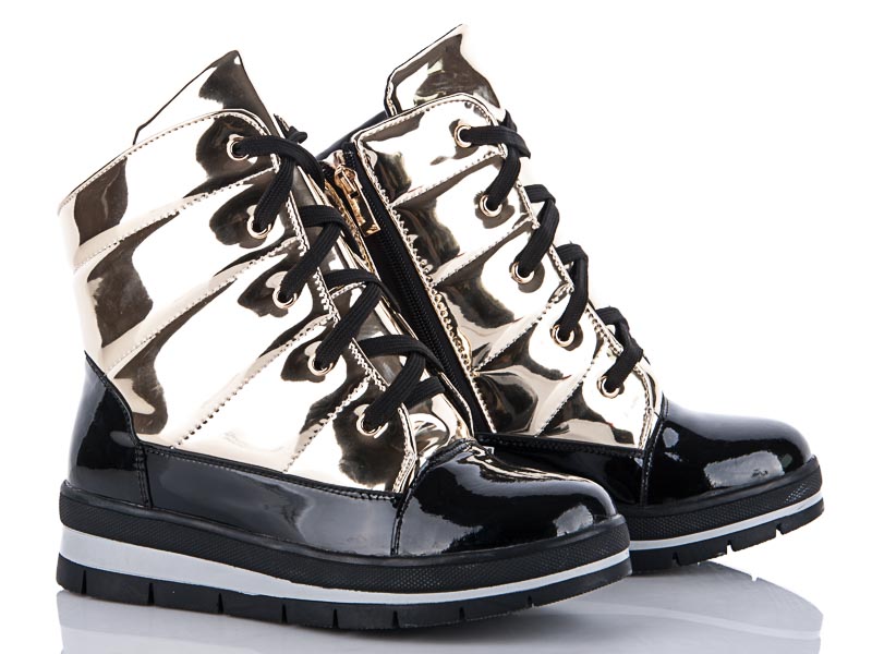 

Ботинки женские зима Allshoes 00-00020921 Серебристый р.38 (23,5 см.)