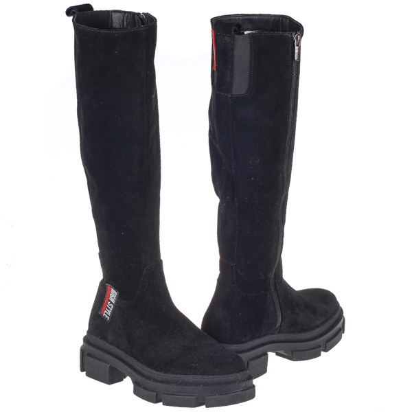 

Сапоги женские зима Lonza 00-00022086 Черный р.37 (23 см.)