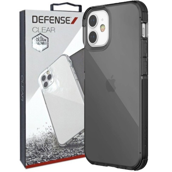 

Противоударный чехол Defense Clear Series (TPU) для Apple iPhone 12 mini (5.4") (Черный)