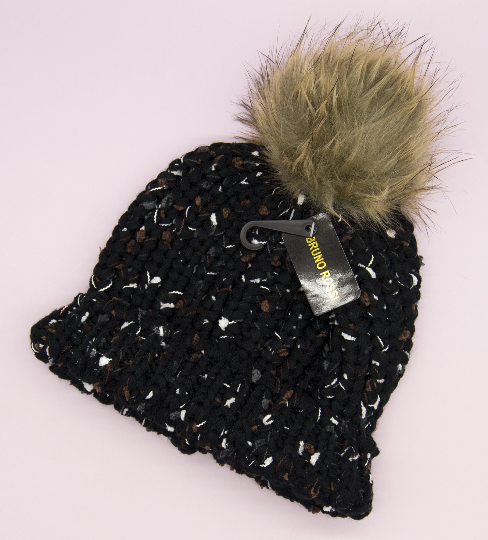 

Шапка Bruno Rossi all size Черный (CZ-24 black all size)