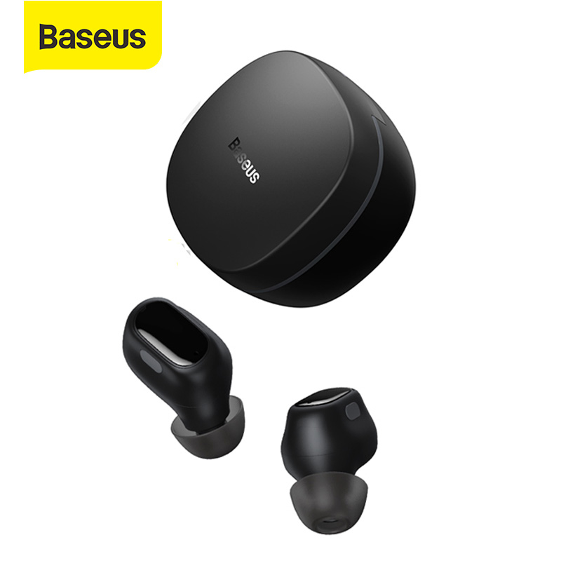 

Наушники беспроводные Bluetooth BASEUS WM01 белые в кейсе