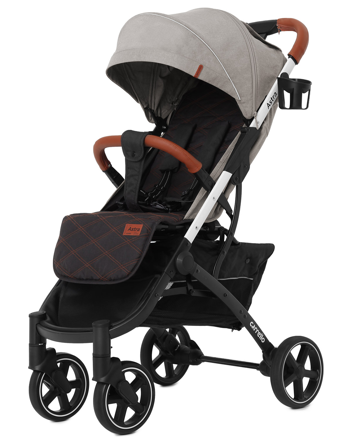 

Коляска прогулочная CARRELLO Astra CRL-5505 Snow Beige +дождевик S /1/ MOQ