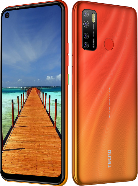 

Мобильный телефон Tecno Spark 5 Pro 4 128GB Orange