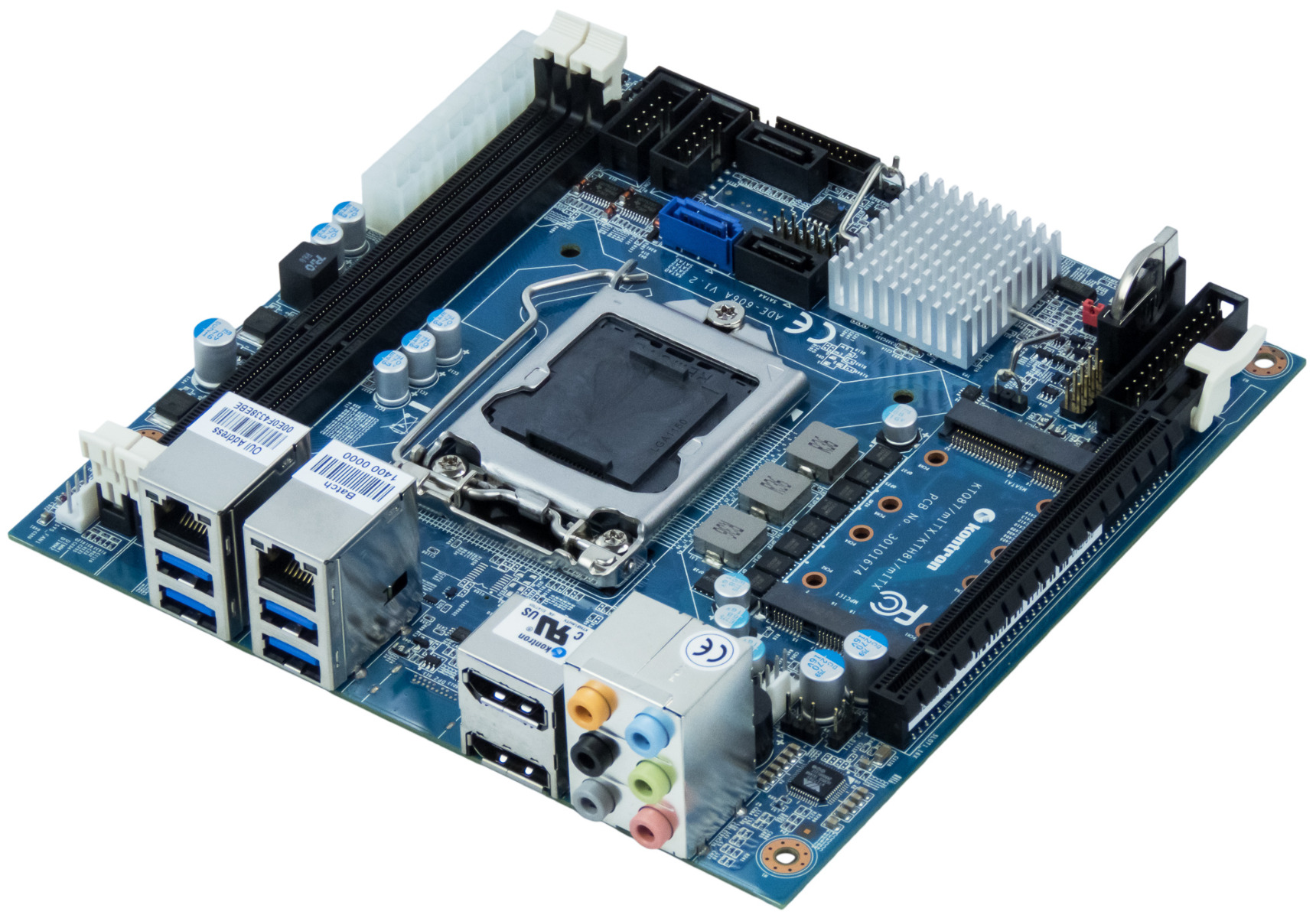 

Материнская плата Kontron KTQ87/mITX s.1150 DDR3 810581-4500