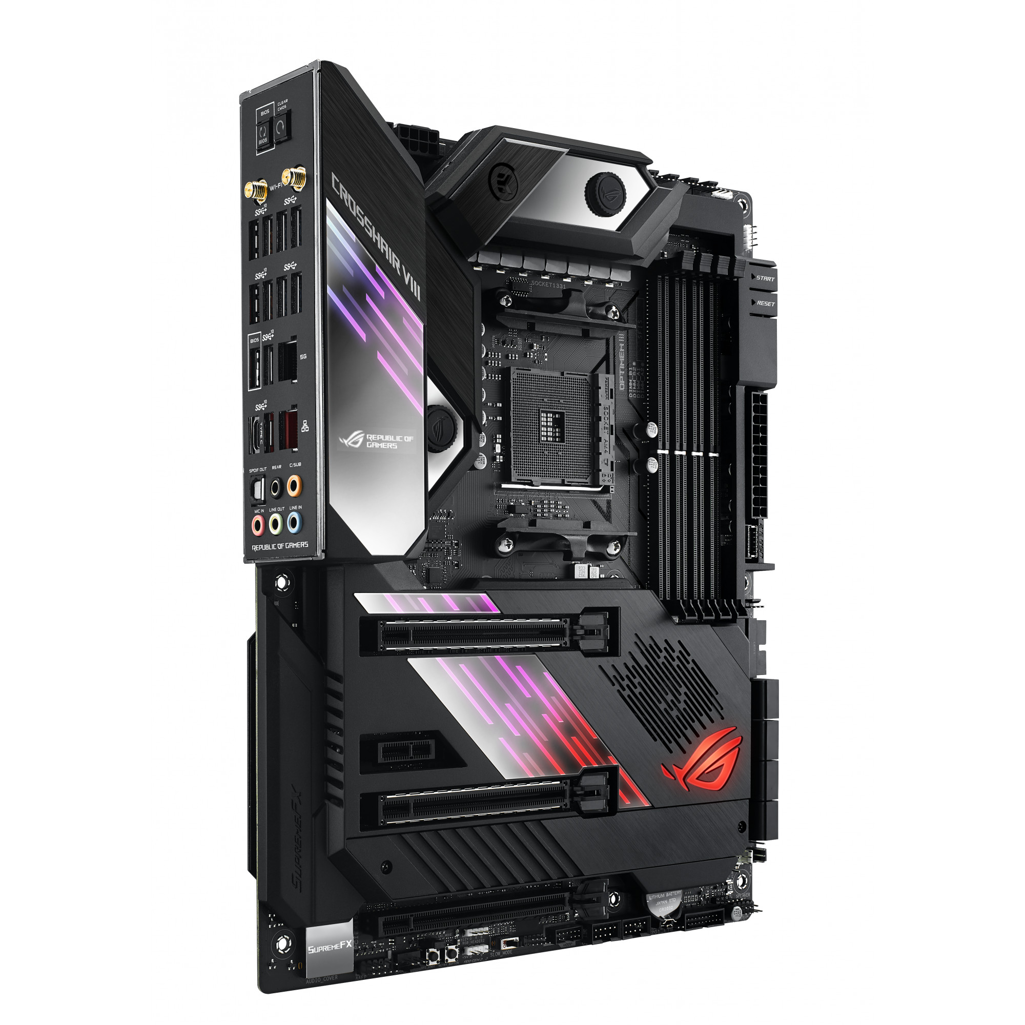 

Материнская плата Asus Rog Crsshair VIII Frmula Prcessr Family Amd,