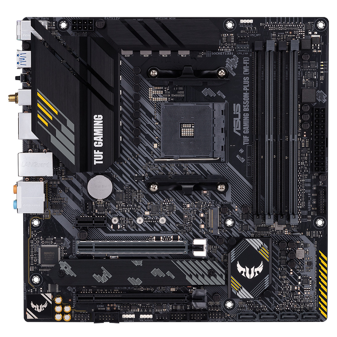 

Материнская плата ASUS TUF GAMING B550M-PLUS Wi-Fi (90MB1490-M0EAY0)