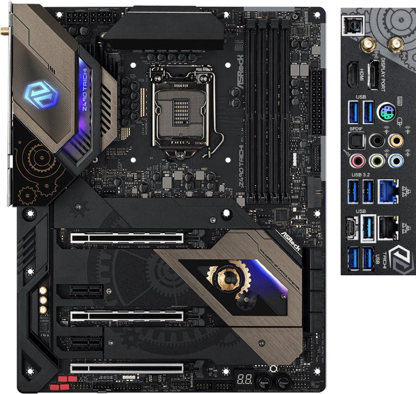 

Материнская плата ASRock Z490 Taichi (90-MXBBQ0-A0UAYZ)