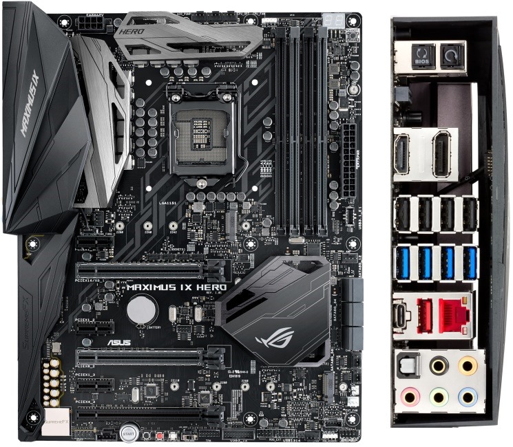 

Материнская плата ASUS ROG MAXIMUS IX HERO