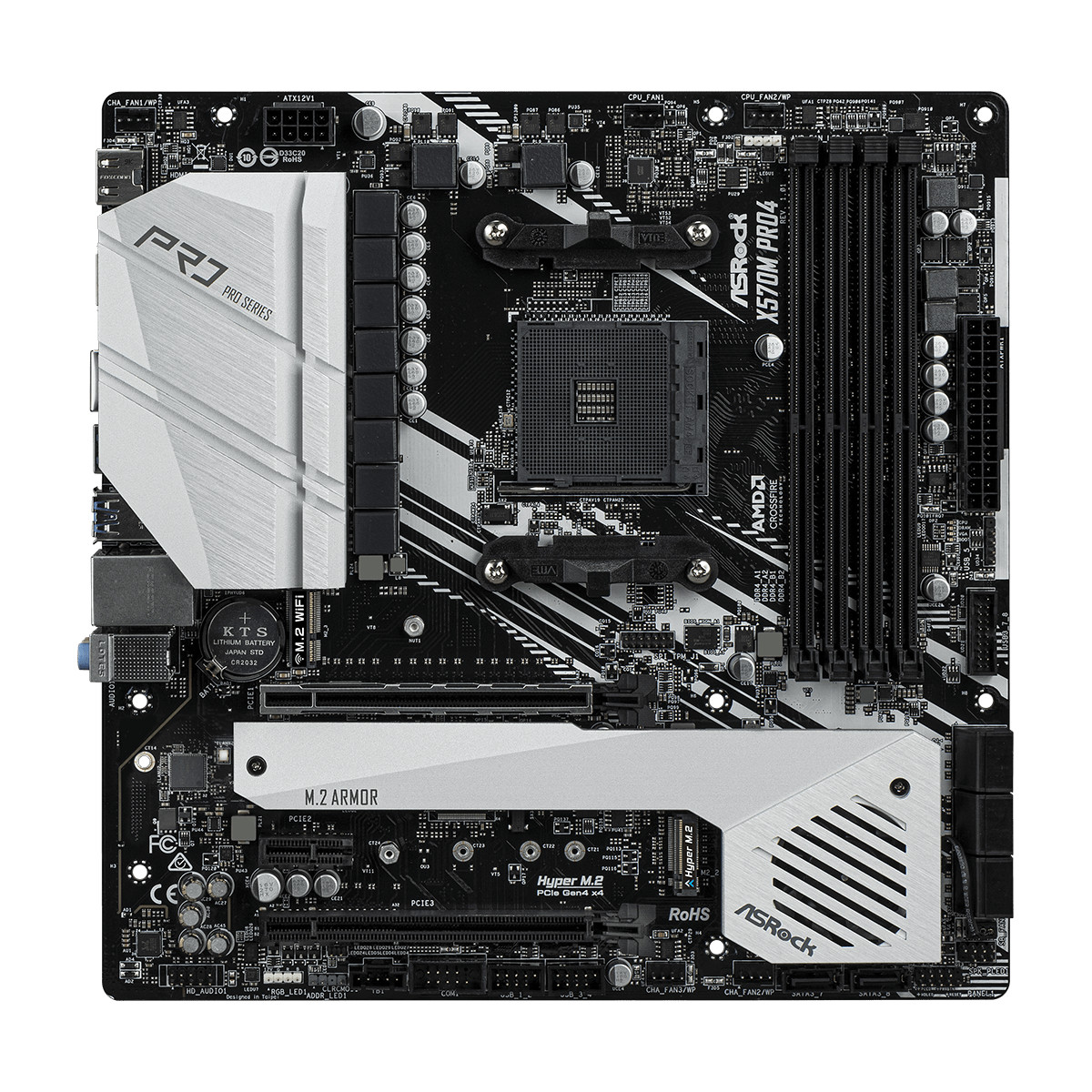 

Материнская плата ASRock X570M Pro4 (90-MXBAS0-A0UAYZ)