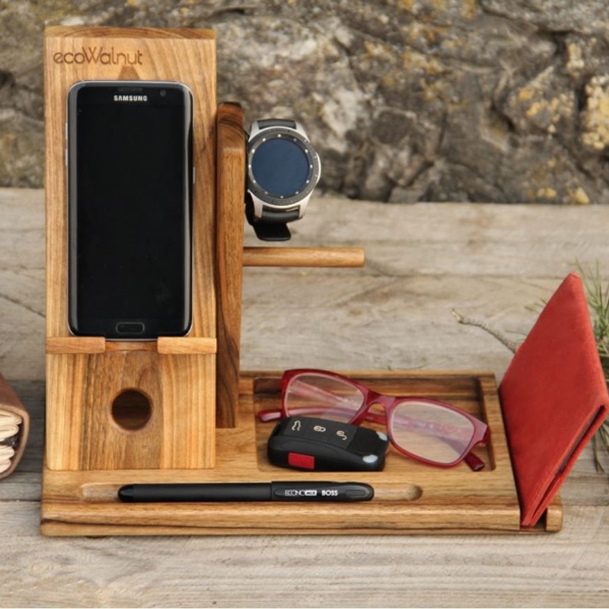 

Мужской органайзер из натурального дерева Ecowalnut для часов Samsung (EW-6.3)