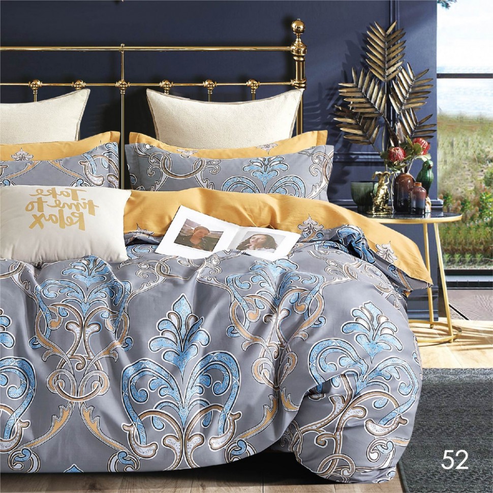 

Постельное белье Isleep Сатин Twill 52 Двуспальный