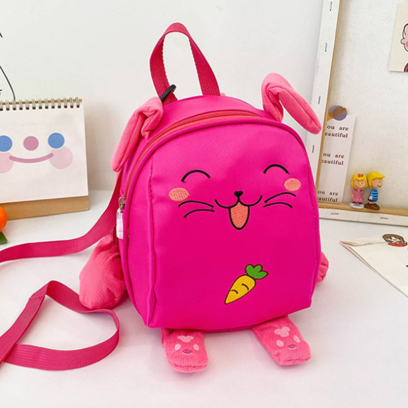 

Милый рюкзачок для детей Lesko 201028 Animals Pink с ремешком анти-потеряшкой (F_6829-23259)