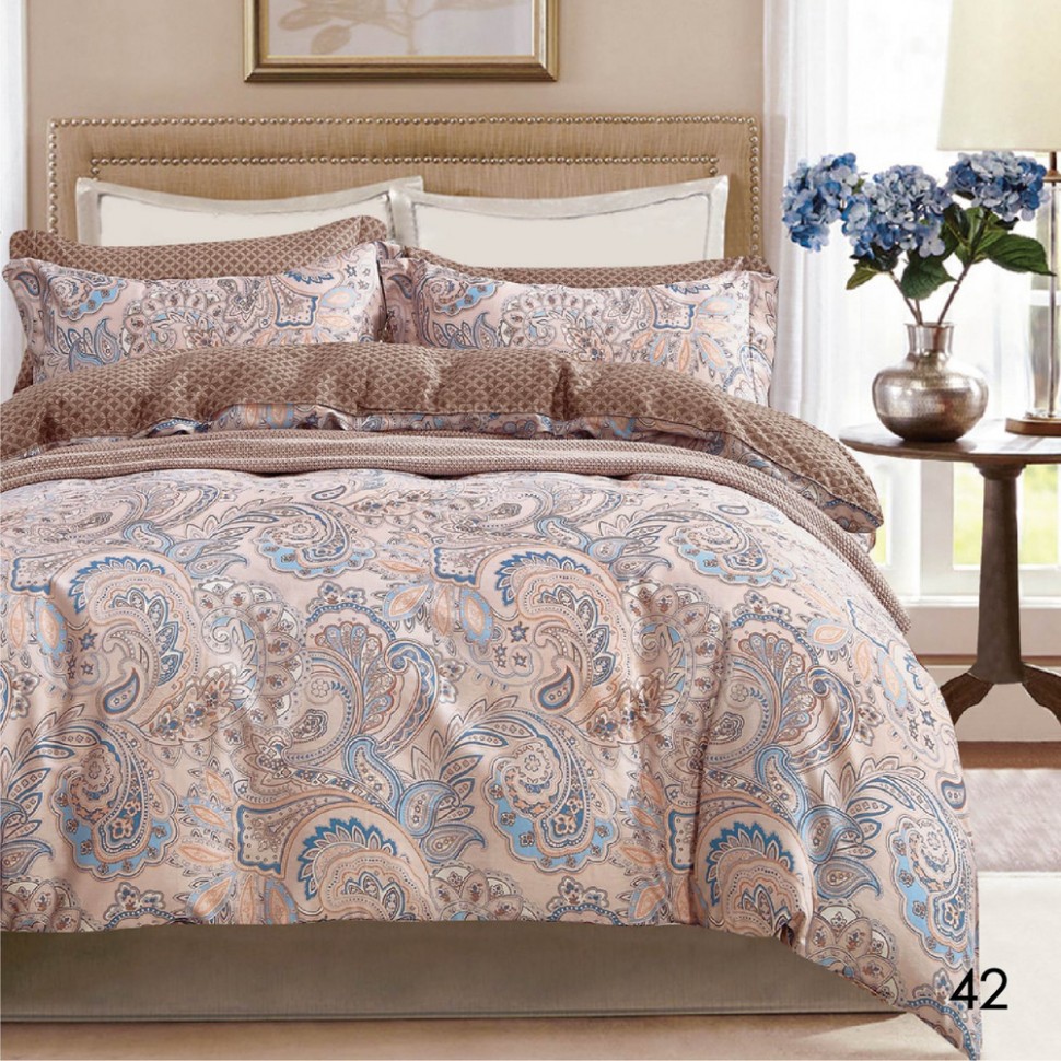 

Постельное белье Isleep Сатин Twill 42 Двуспальный
