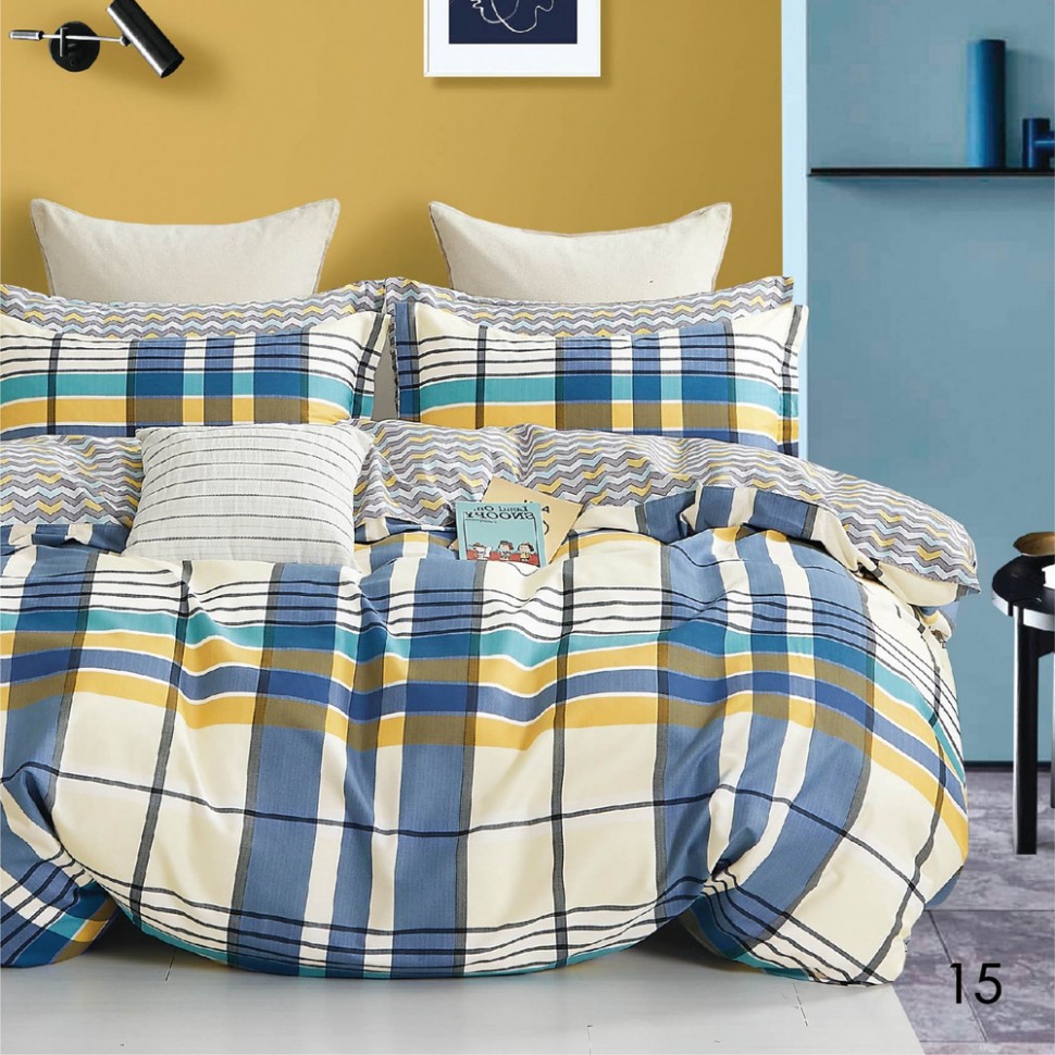 

Постельное белье Isleep Сатин Twill 15 Двуспальный