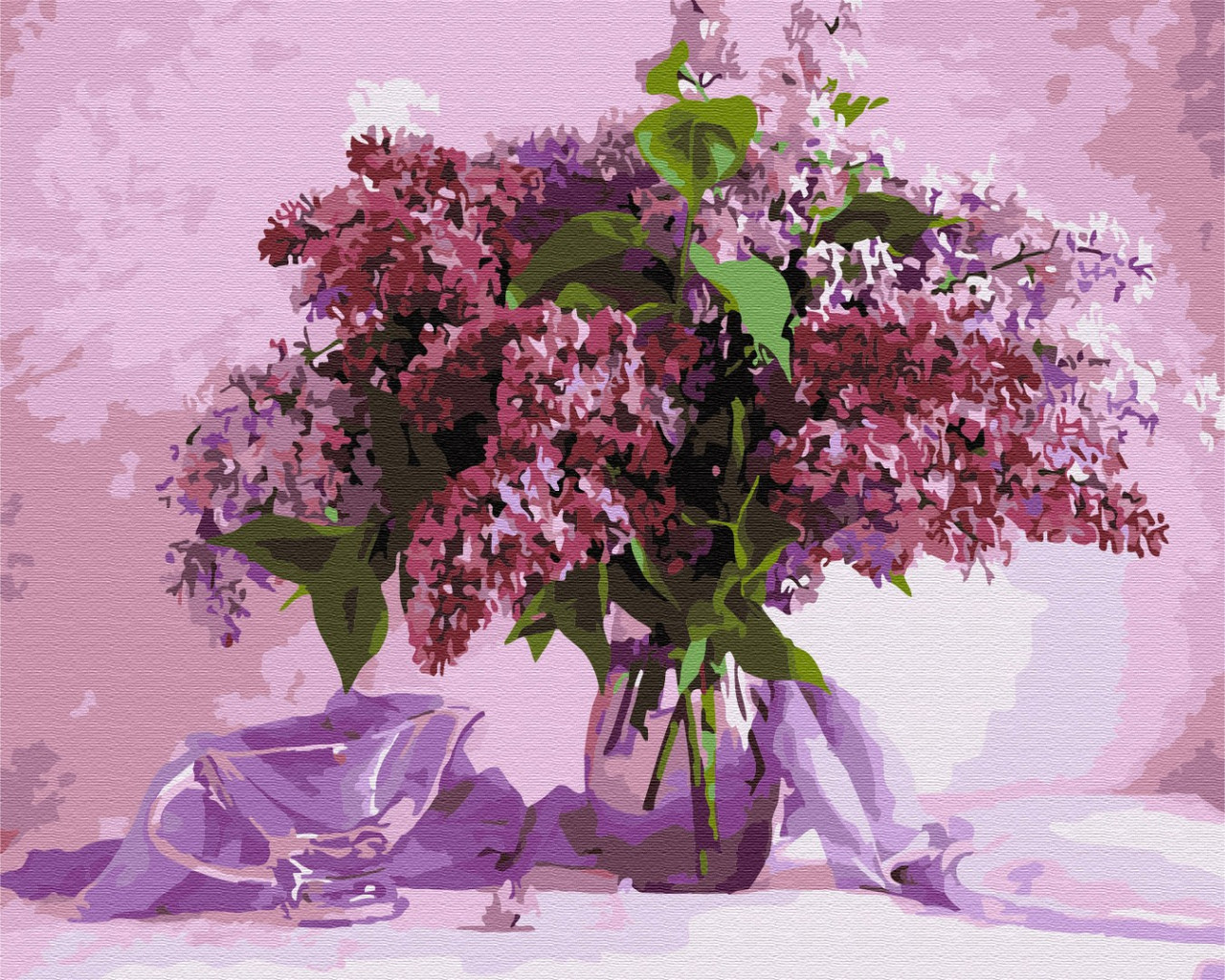 

Картина по номерам BrushMe BS34024 40*50 cм Любимая сирень