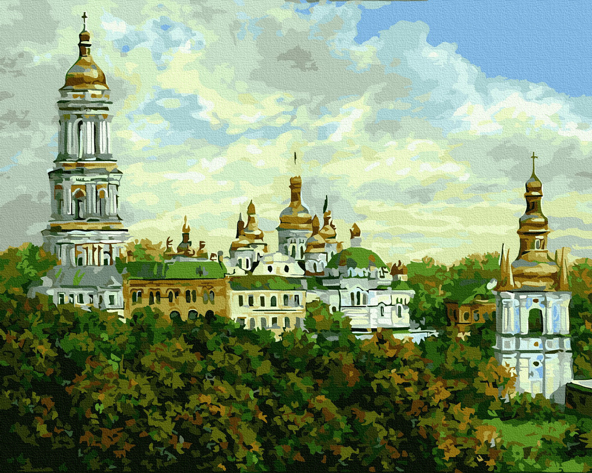 

Картина по номерам BrushMe GX8292 40*50 cм Киево-Печерская Лавра