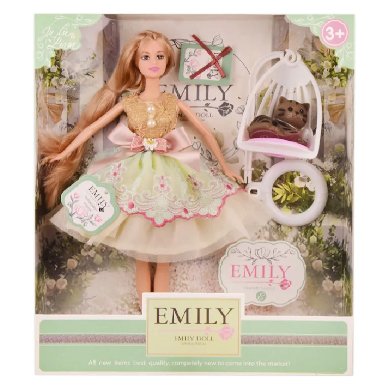 

Детская кукла "Emily" с аксессуарами, 29 см (QJ088C )