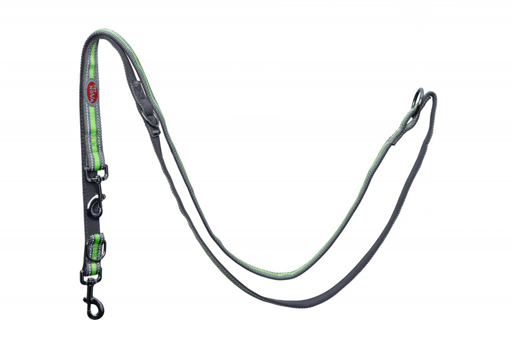 

Поводок Pet Nova Adjust XL 2.5 х 240 см Серый (с отражателем)