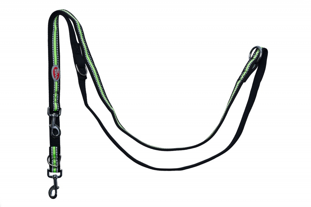 

Поводок Pet Nova Adjust XL 2.5 х 240 см Черный (с отражателем)
