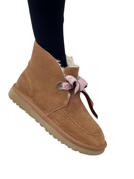 

Угги UGG Front Bow 0388 замшевые 36 Коричневые