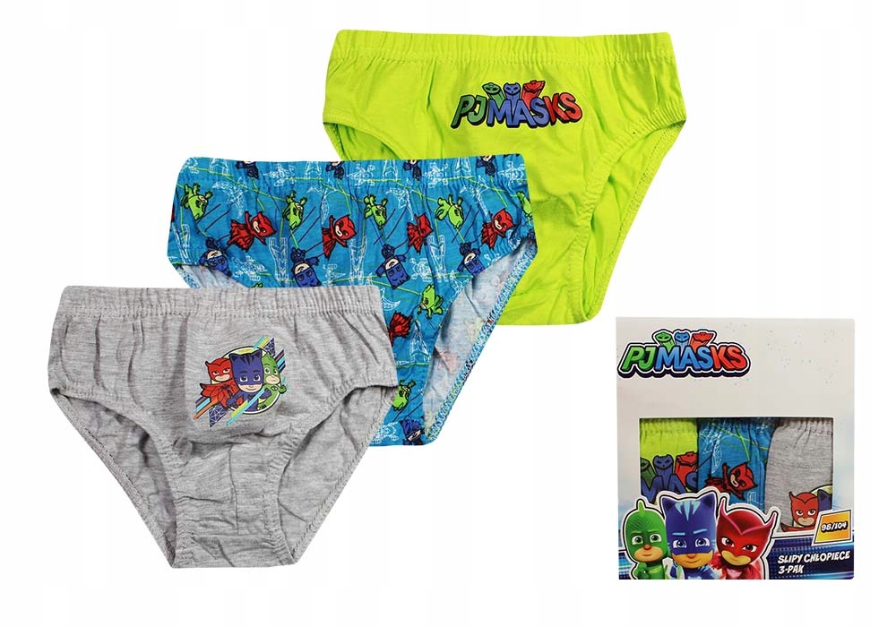 

Трусики 3 шт. PJ Masks (Герои в Масках) 098/104 см Разноцвет PM5233159