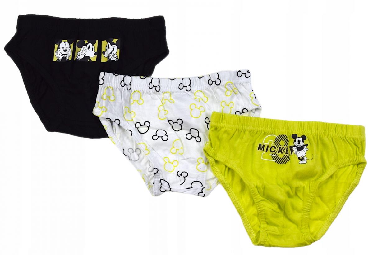 

Трусики 3 шт. Mickey Mouse (Микки Маус) 122/128 см Разноцвет MFB52338826