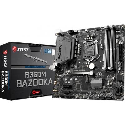 

Материнская плата MSI B360M Bazooka (B360M BAZOOKA) Over-Stock