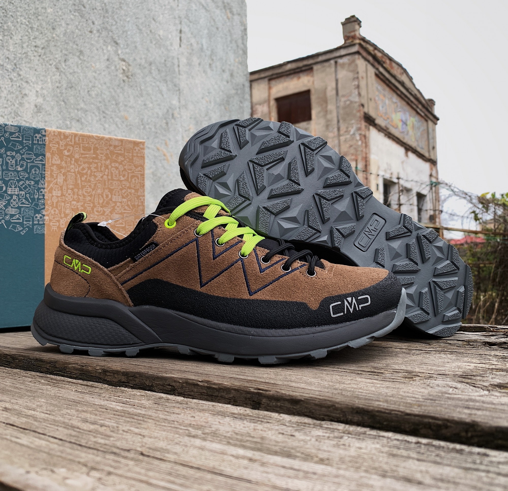 

Мужские зимние термо кроссовки CMP Kaleepso Low Hiking Shoes WP 31Q4907-P773 40 25.5 см