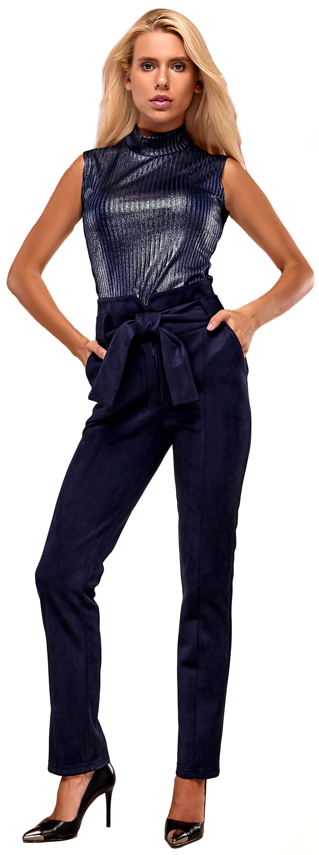 

Брюки Jadone Fashion Дея S (42) Тёмно-синие