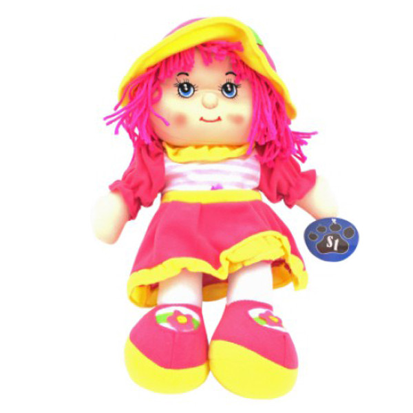 

Кукла мягкая музыкальная Bambi 84A14ABC 36 см Pink