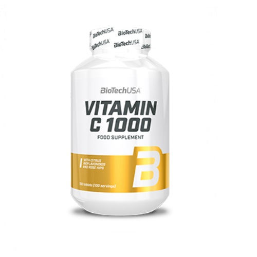 

Вітамін C BiotechUSA Vitamine C 1000, 100 таб.